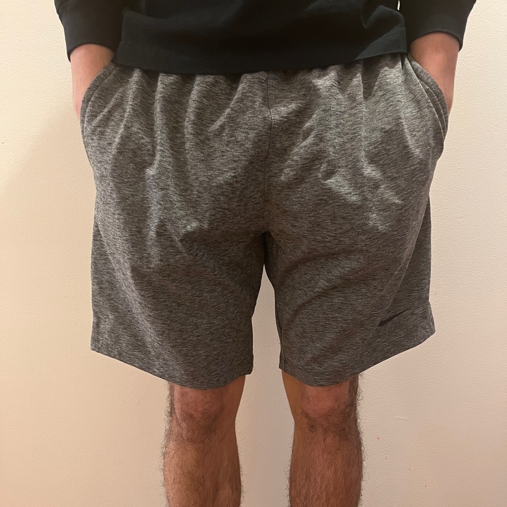 Men’s active Nike grey Dry Fit shorts